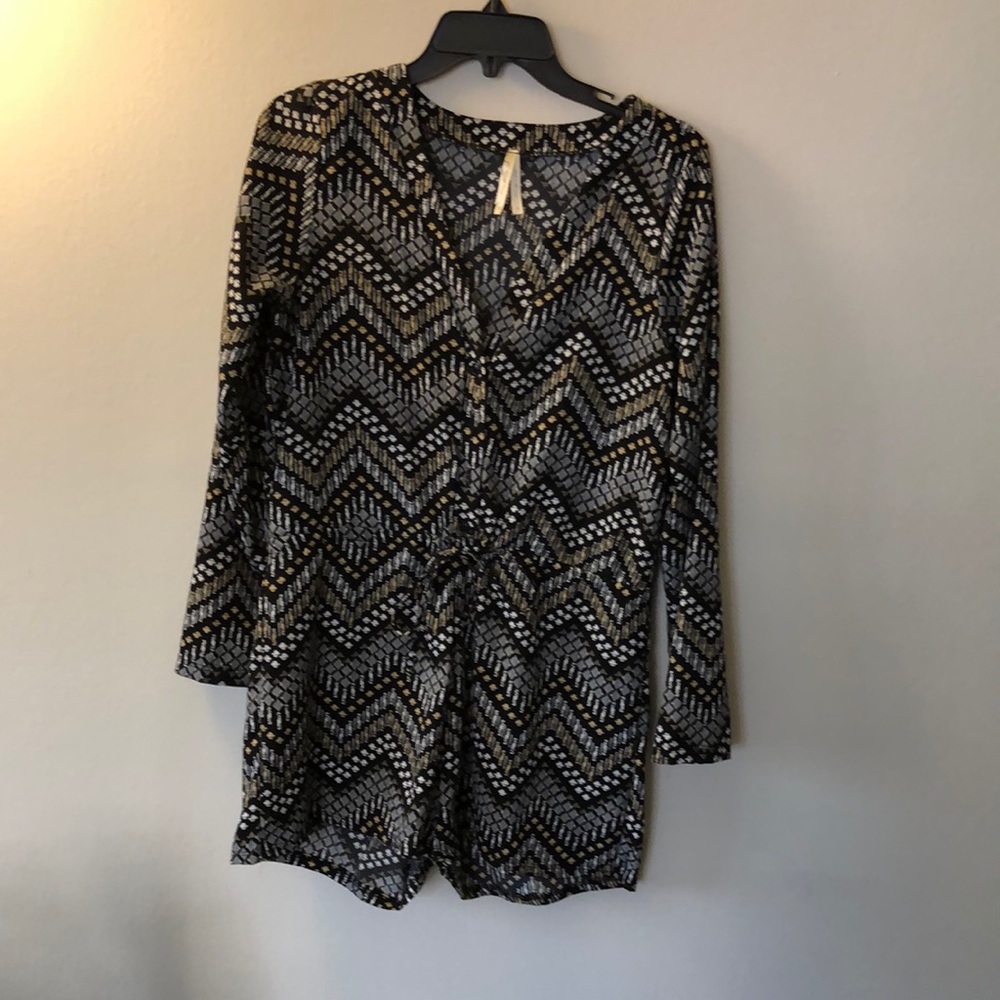 SHE Multi Color Romper Size S EUC